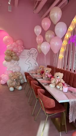 Backdrop met ballonslinger
